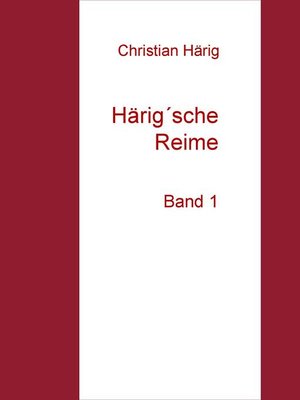 cover image of Härig´sche Reime